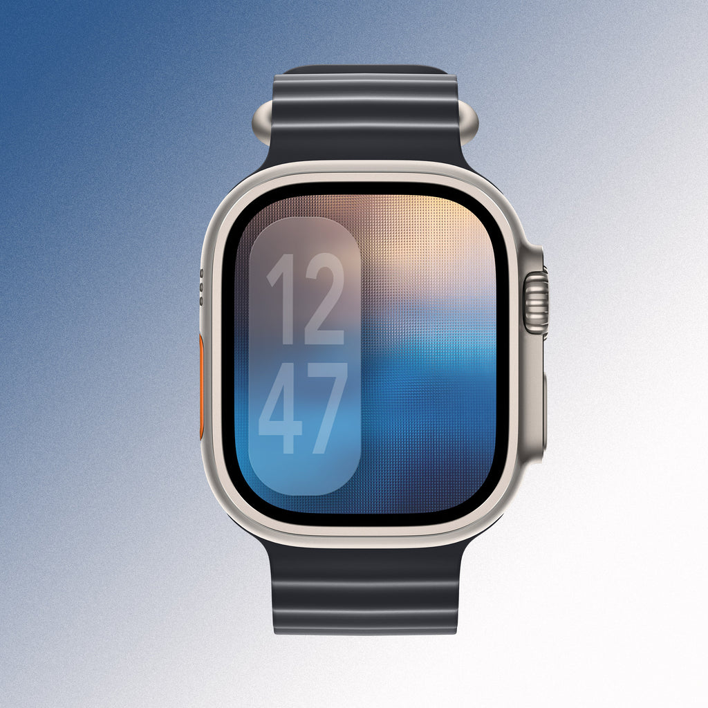 Minimal Blue – Apple Watch Wallpaper