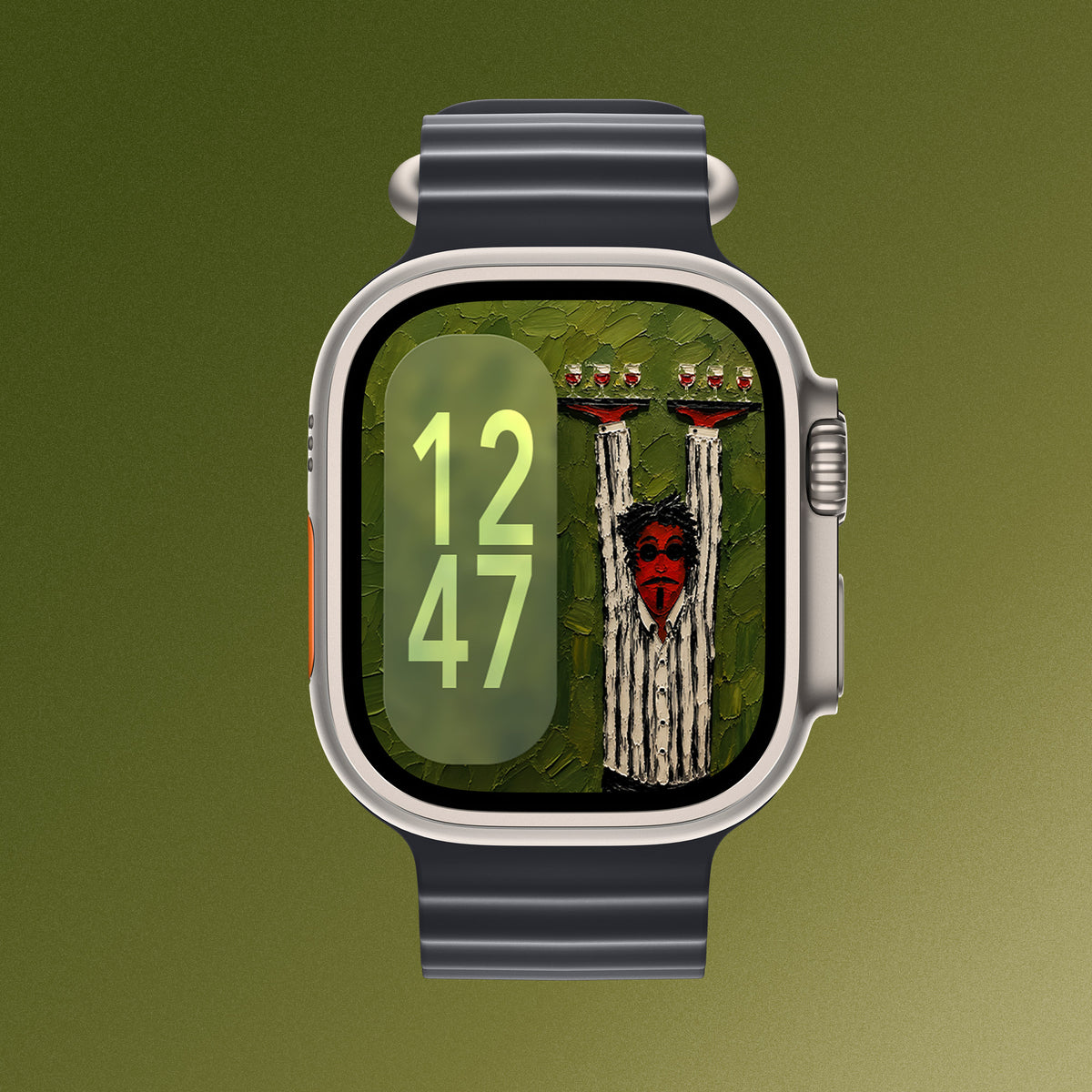 THE WAITER – Apple Watch Wallpaper