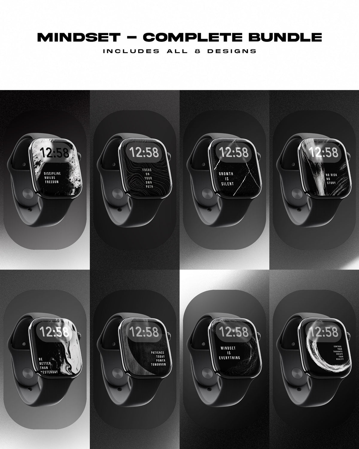 MINDSET – Complete Apple Watch Bundle