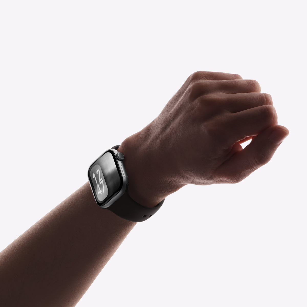 Minimal Black – Apple Watch Wallpaper