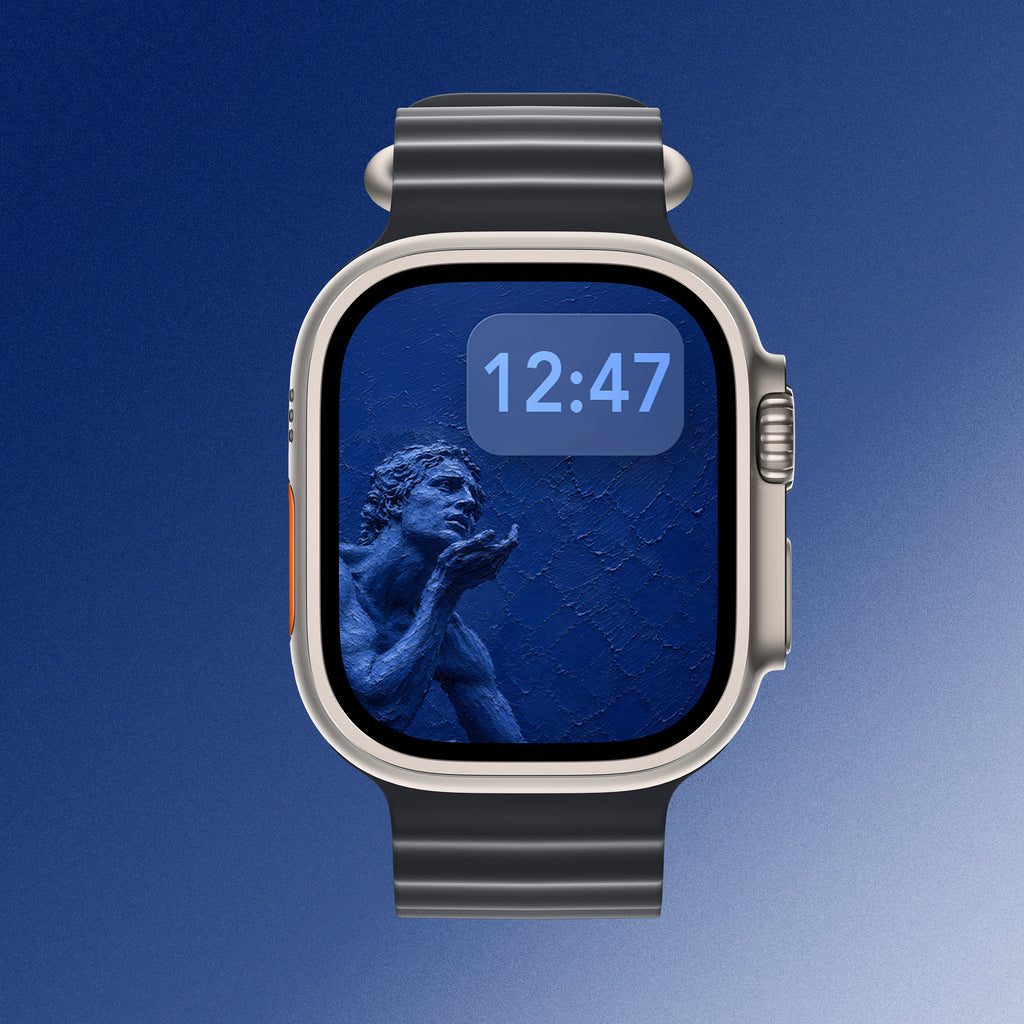 BLUE MUSE – Apple Watch Wallpaper