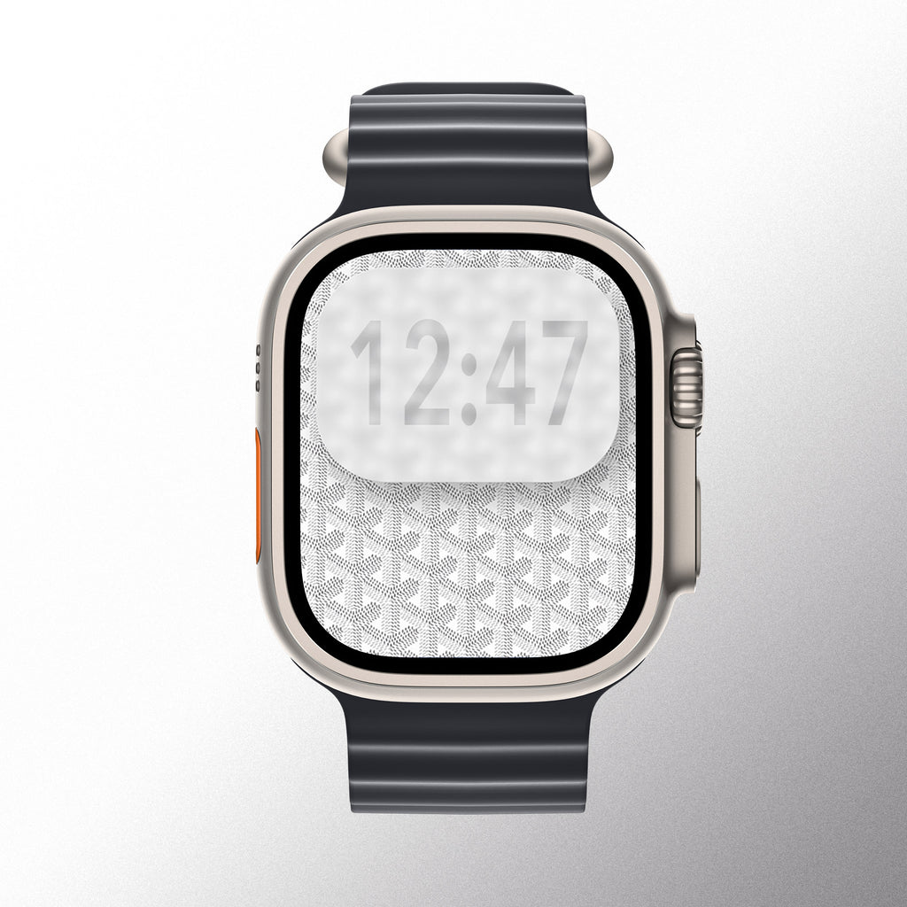 Grey Monogram – Apple Watch Wallpaper