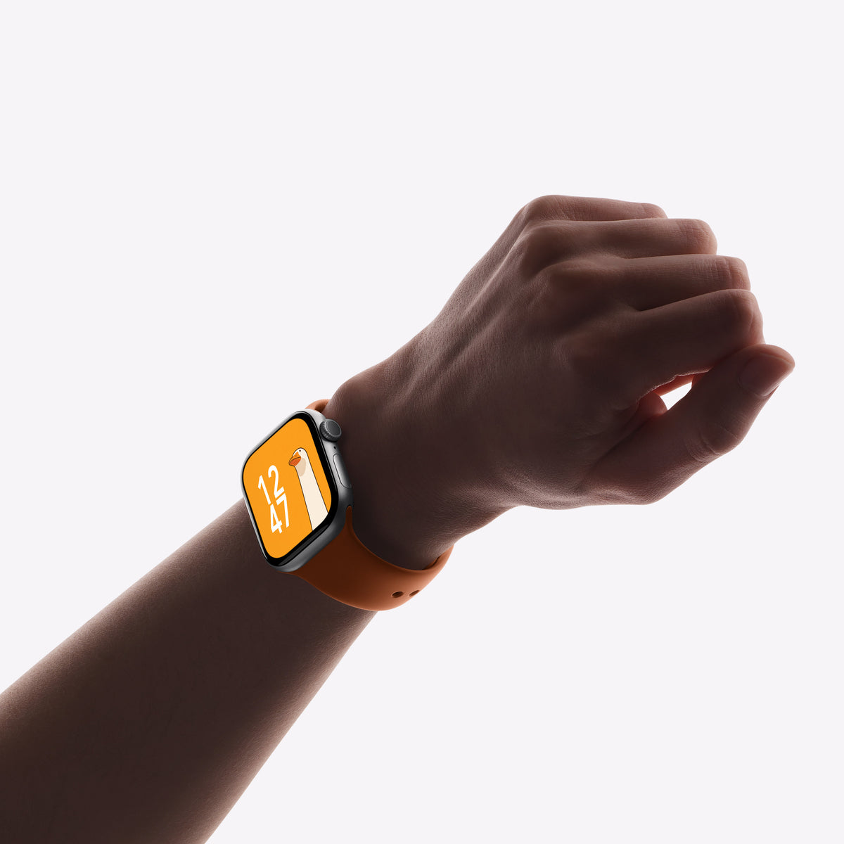 GOOSE TANGERINE – Apple Watch Wallpaper