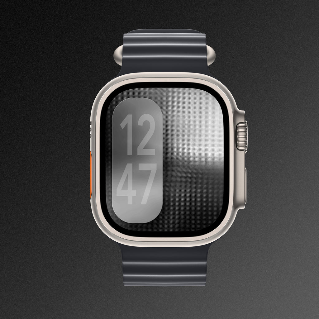 Minimal Black – Apple Watch Wallpaper