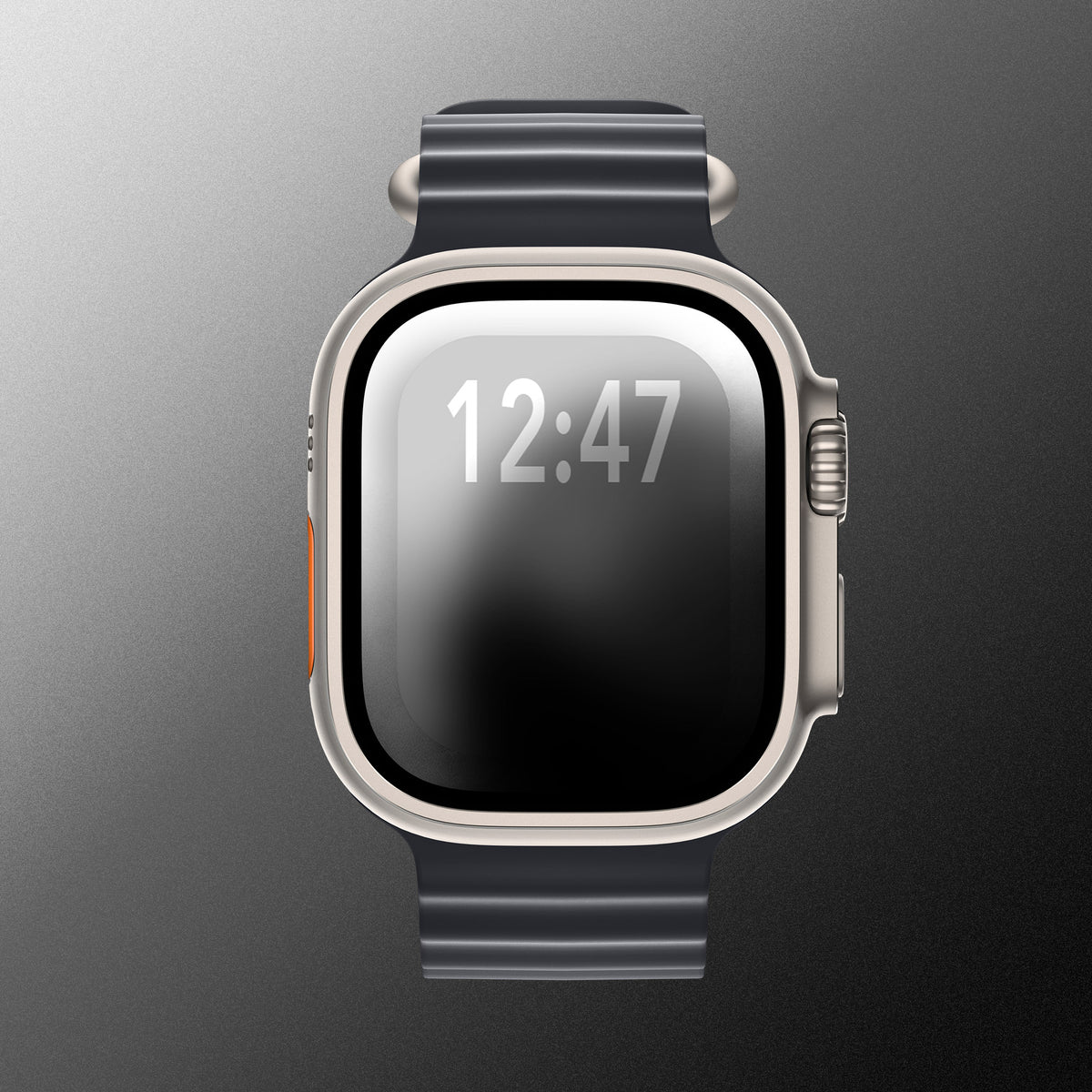 Minimal Black II – Apple Watch Wallpaper