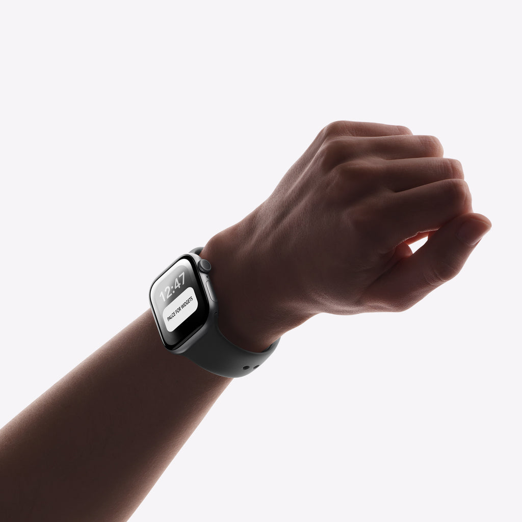 Minimal Black II – Apple Watch Wallpaper
