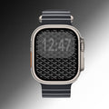 Black Monogram – Apple Watch Wallpaper