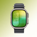 Minimal Green – Apple Watch Wallpaper