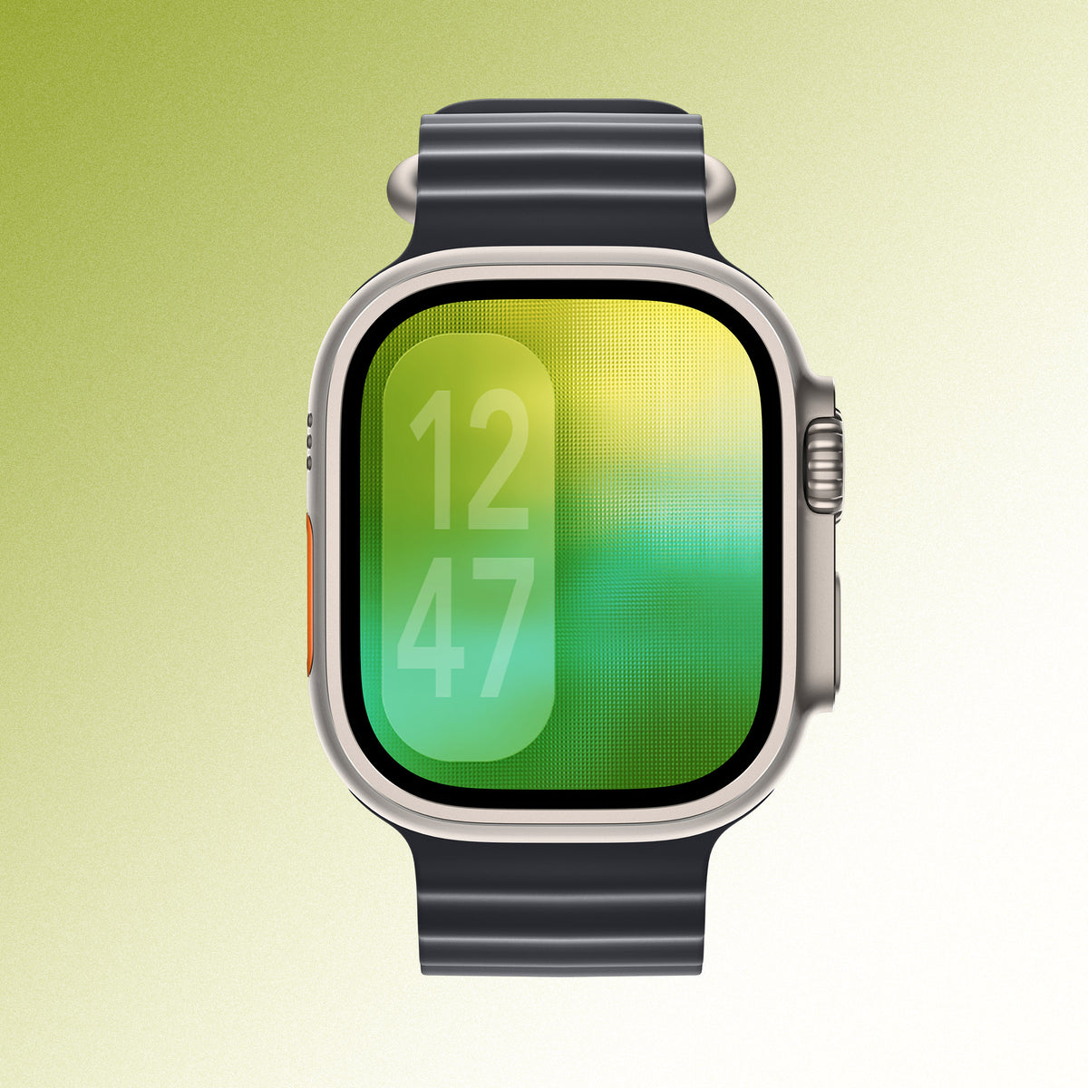 Minimal Green – Apple Watch Wallpaper