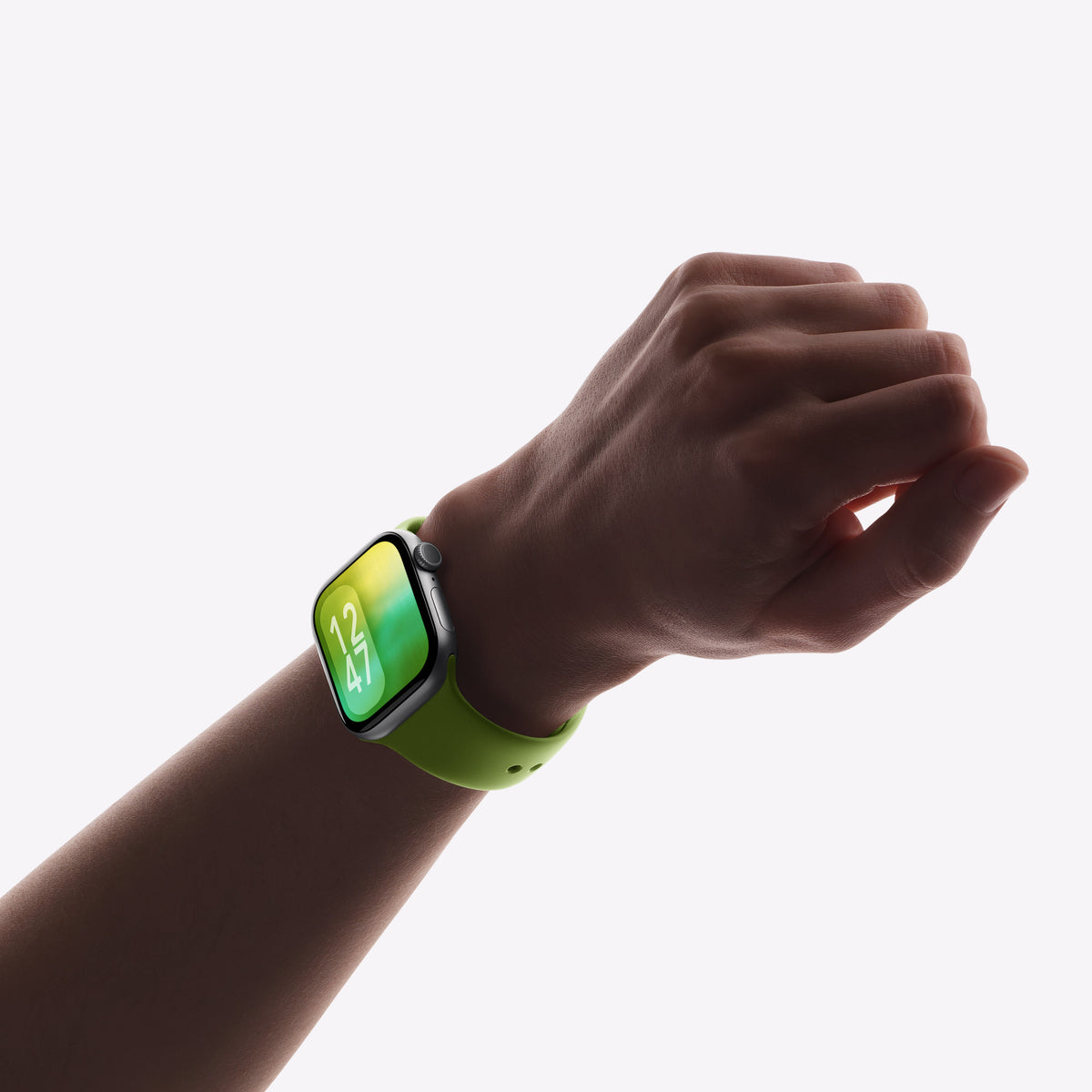 Minimal Green – Apple Watch Wallpaper
