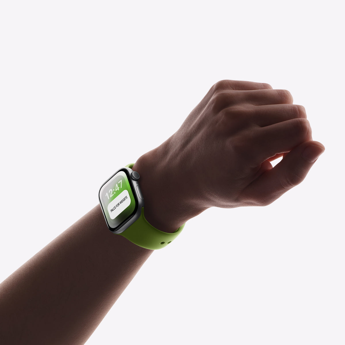 Minimal Green II – Apple Watch Wallpaper