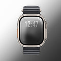 Minimal Grey II – Apple Watch Wallpaper
