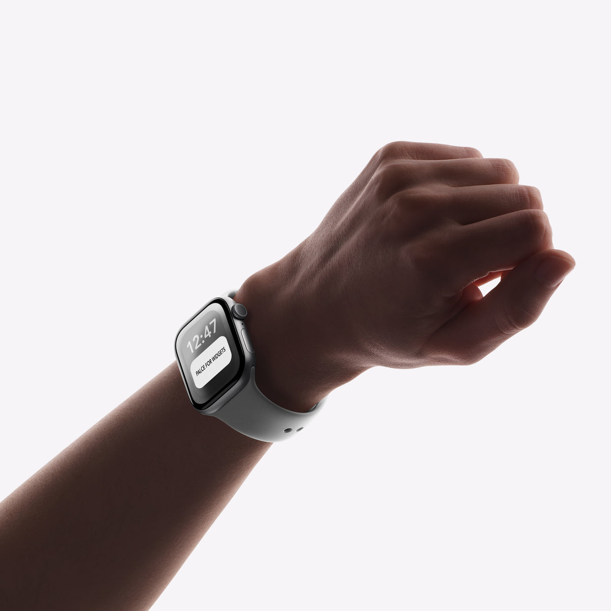 Minimal Grey II – Apple Watch Wallpaper