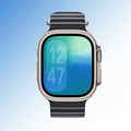 Minimal Aqua – Apple Watch Wallpaper