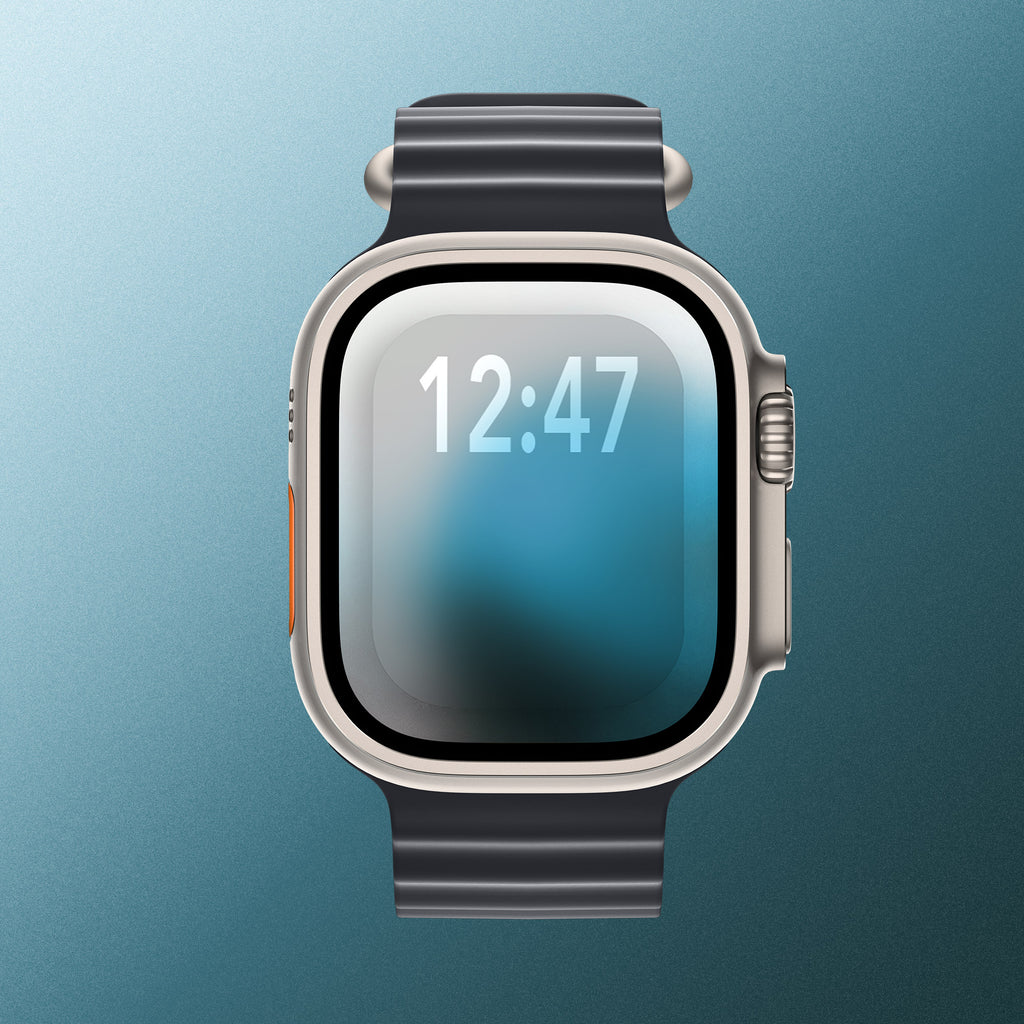 Minimal Aqua II – Apple Watch Wallpaper