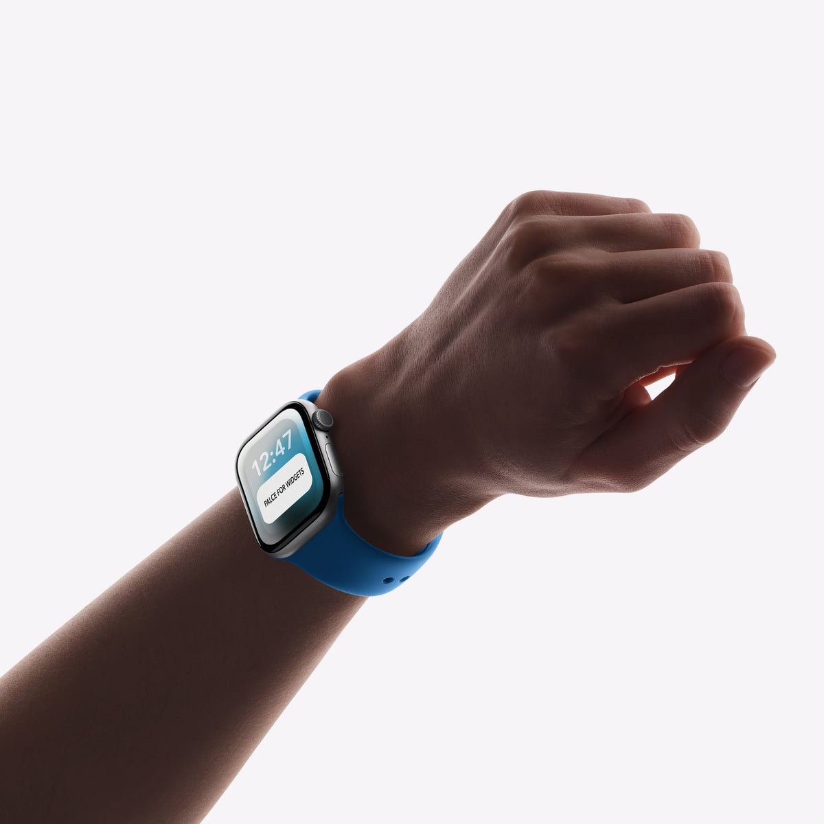 Minimal Aqua II – Apple Watch Wallpaper
