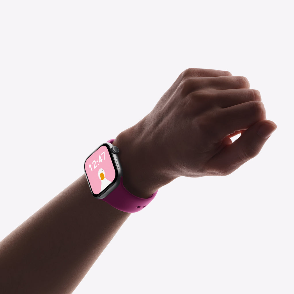 GOOSE BLUSH – Apple Watch Wallpaper