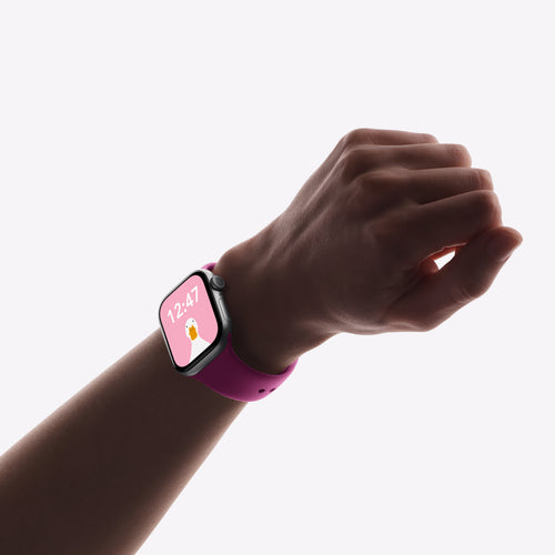 GOOSE BLUSH – Apple Watch Wallpaper
